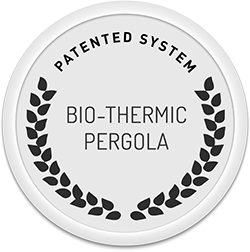 BIO-THERMIC pergola patent