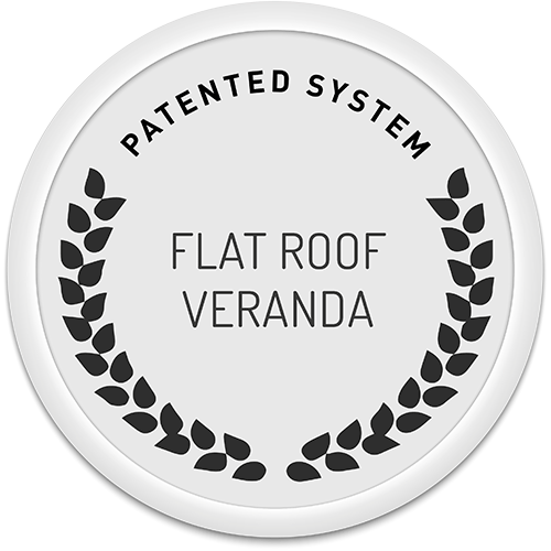 Patent – The real flat roof veranda