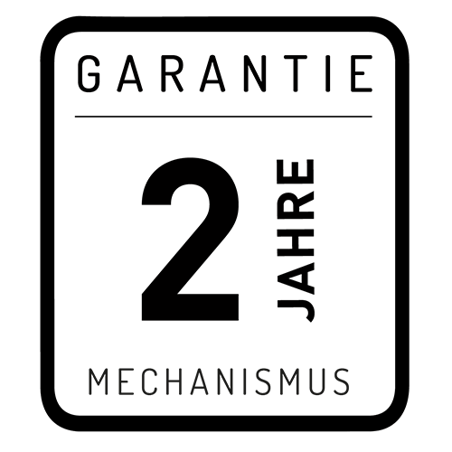 2 Jahre - Garantie der Mechanismus
